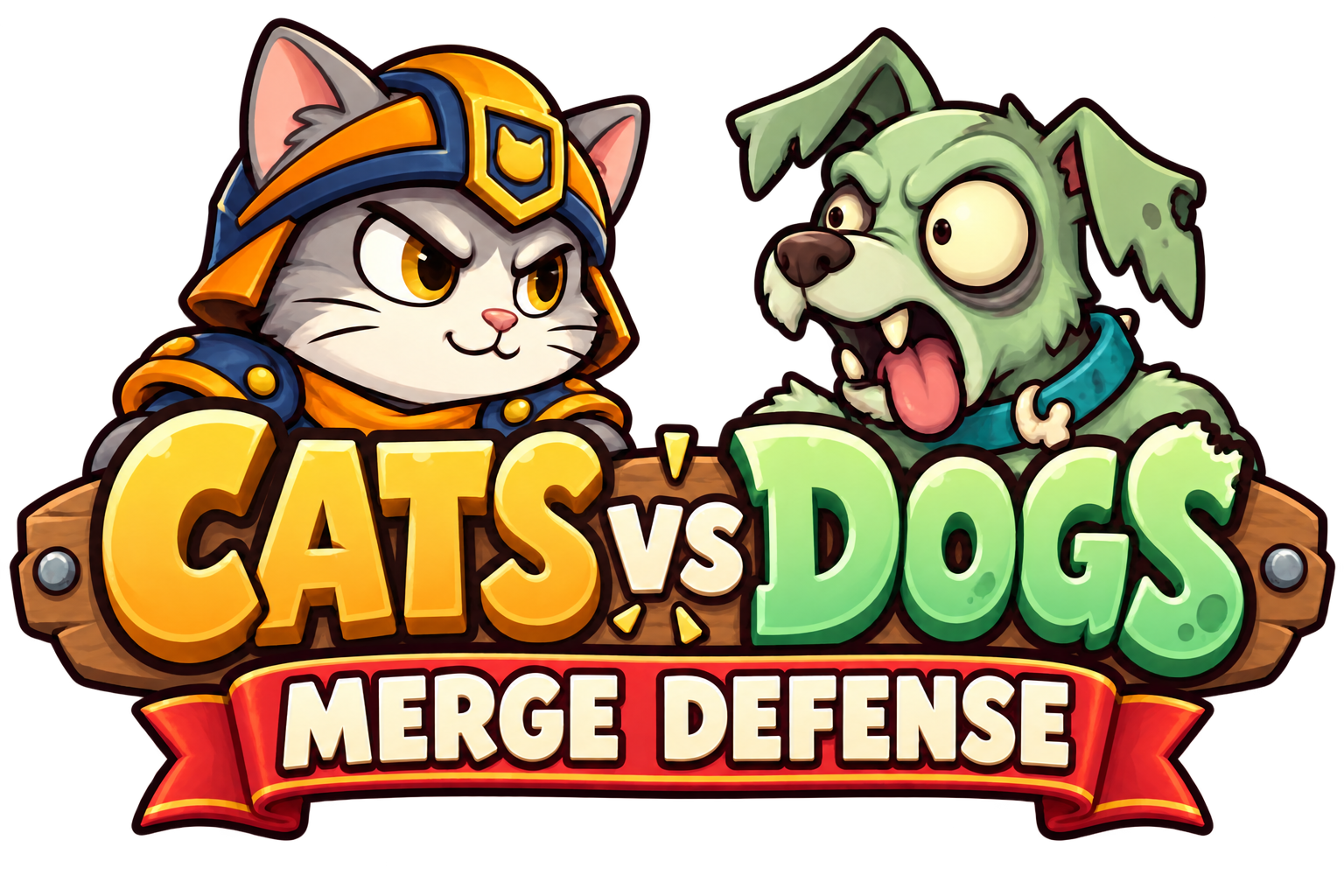 Cats vs Dogs: Merge Defense